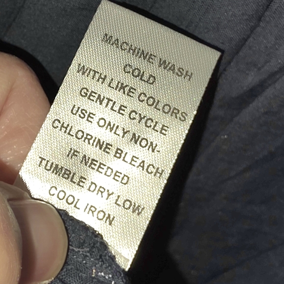 Calypso St Barth NWT Dark Blue Cotton Top (Size M) Cute - Picture 5 of 8